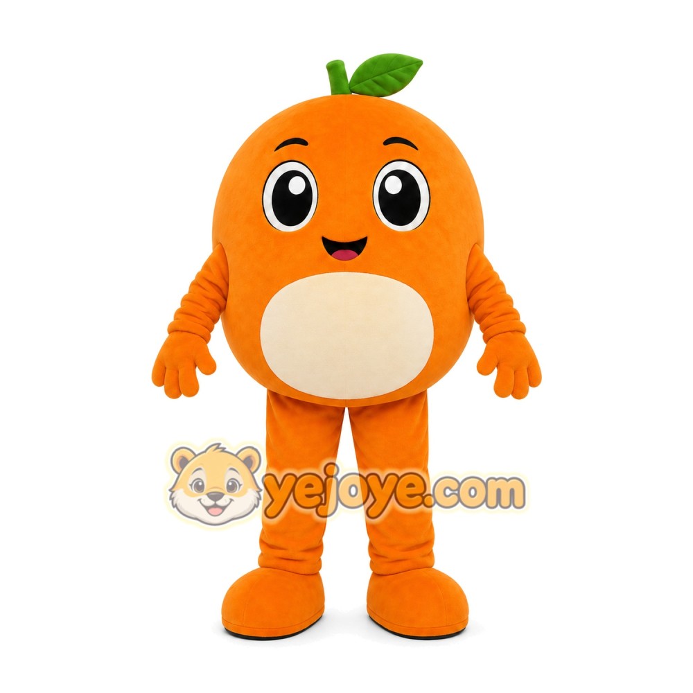 Orange Pants Character Mascot Costume Orange Pants Character Mascot Costume