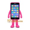 Pink Phone Mascot Costume