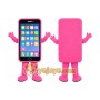 Pink Phone Mascot Costume