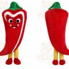 Red Chili Pepper Mascot Costume