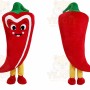 Red Chili Pepper Mascot Costume