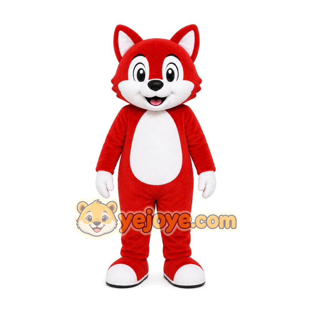 Red Fox Mascot Costume Red Fox Mascot Costume