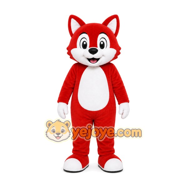 Red Fox Mascot Costume