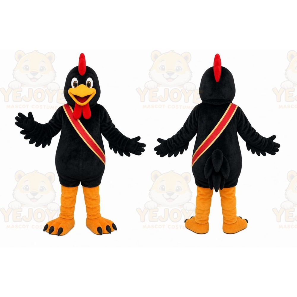 Black Bird Mascot Costume