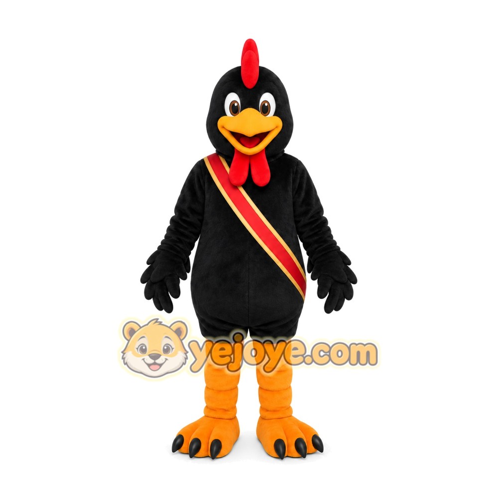 Black Bird Mascot Costume