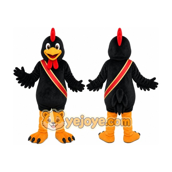 Black Bird Mascot Costume