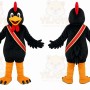 Black Bird Mascot Costume