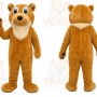 Tan Panther Mascot Costume