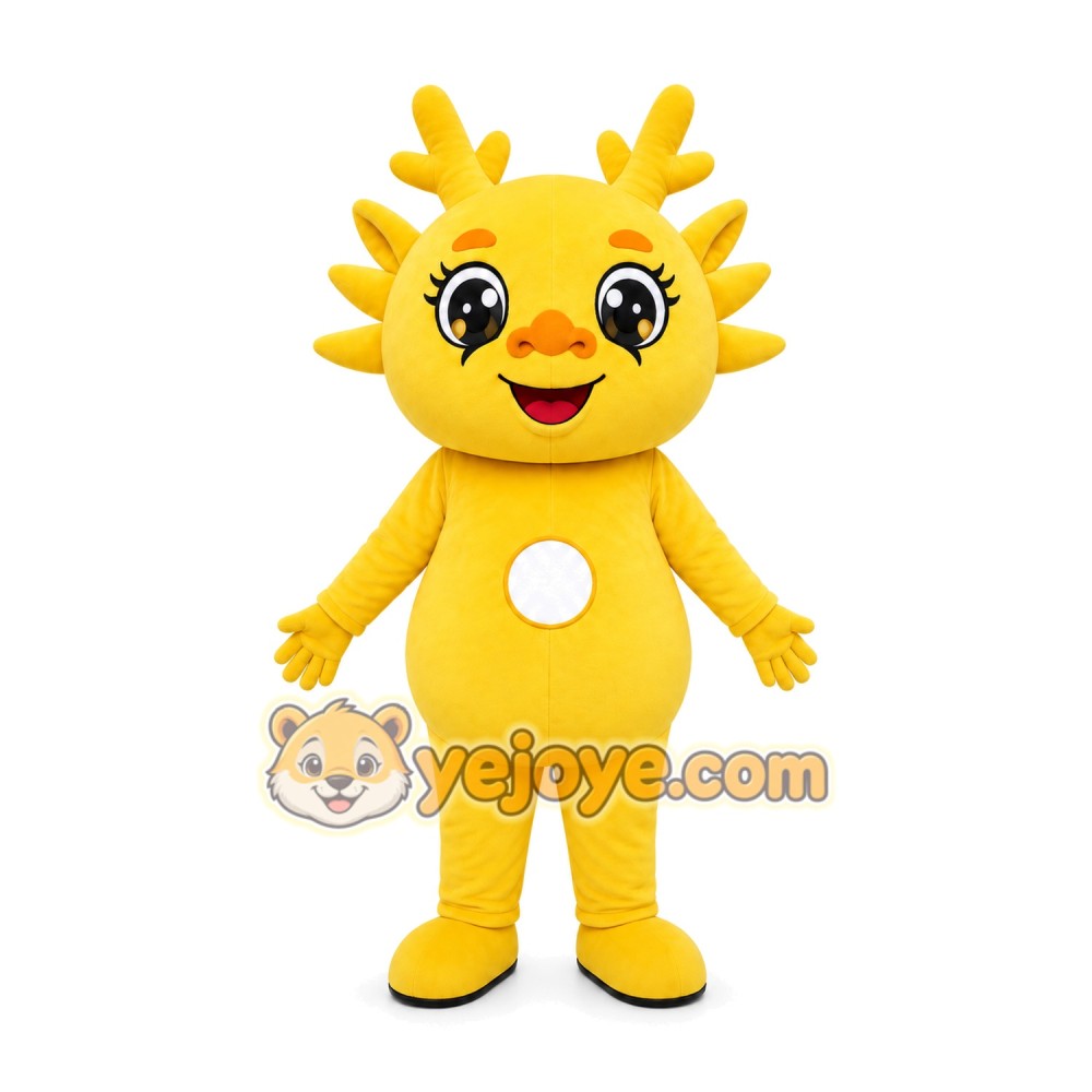 Yellow Sun Mascot Costume Yellow Sun Mascot Costume