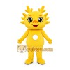 Yellow Sun Mascot Costume Yellow Sun Mascot Costume