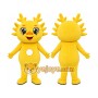 Yellow Sun Mascot Costume