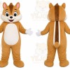 Tan Fox Mascot Costume