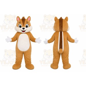 Tan Fox Mascot Costume