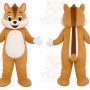 Tan Fox Mascot Costume