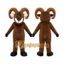 Brown Ram Mascot Costume