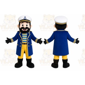 Blue Pirate Mascot Costume