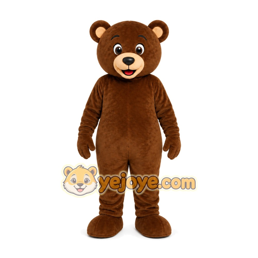 Brown Bear Mascot Costume Brown Bear Mascot Costume