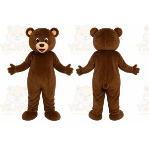 Brown Bear Mascot Costume