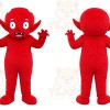 Red Devil Mascot Costume