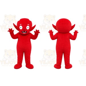 Red Devil Mascot Costume