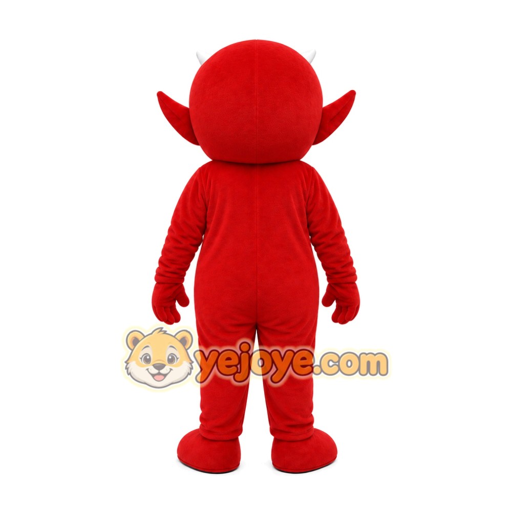 Red Devil Mascot Costume