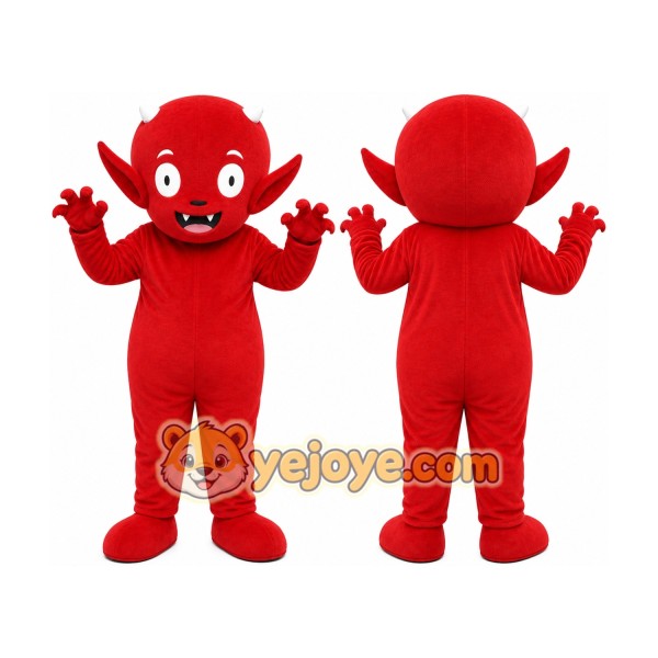 Red Devil Mascot Costume