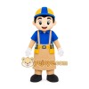 Builder Boy Mascot Costume Builder Boy Mascot Costume