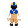 Builder Boy Mascot Costume Builder Boy Mascot Costume