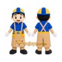 Builder Boy Mascot Costume