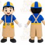 Builder Boy Mascot Costume