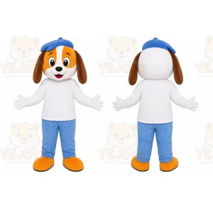 Puppy Blue Cap Mascot Costume