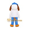 Puppy Blue Cap Mascot Costume Puppy Blue Cap Mascot Costume