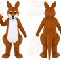 Brown Kangaroo Mascot Costume