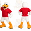 Eagle Red Shirt Mascot Costume