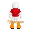 Eagle Red Shirt Mascot Costume