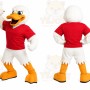 Eagle Red Shirt Mascot Costume