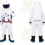 White Astronaut Mascot Costume