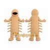 Beige Bug Mascot Costume Beige Bug Mascot Costume