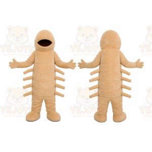 Beige Bug Mascot Costume