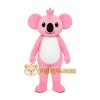 Pink Koala Mascot Costume