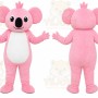 Pink Koala Mascot Costume