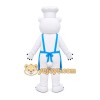 White Bear Apron Mascot Costume White Bear Apron Mascot Costume