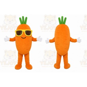 Orange Carrot Mascot Costume