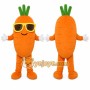 Orange Carrot Mascot Costume