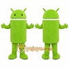 Green Android Mascot Costume