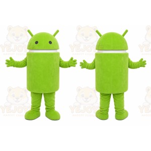 Green Android Mascot Costume
