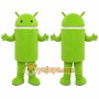 Green Android Mascot Costume