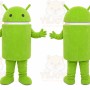 Green Android Mascot Costume