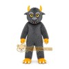 Gray Monster Mascot Costume Gray Monster Mascot Costume