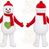 Christmas Snowman Mascot Costume